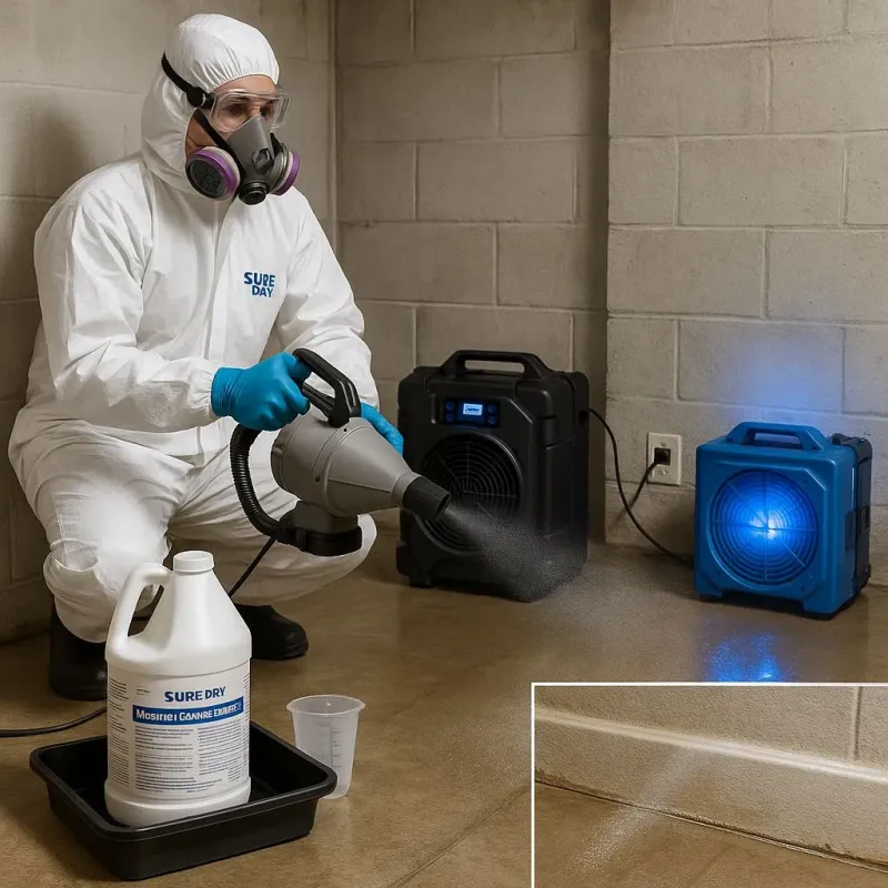 Sanitization and Odor Removal process in Loyal, WI