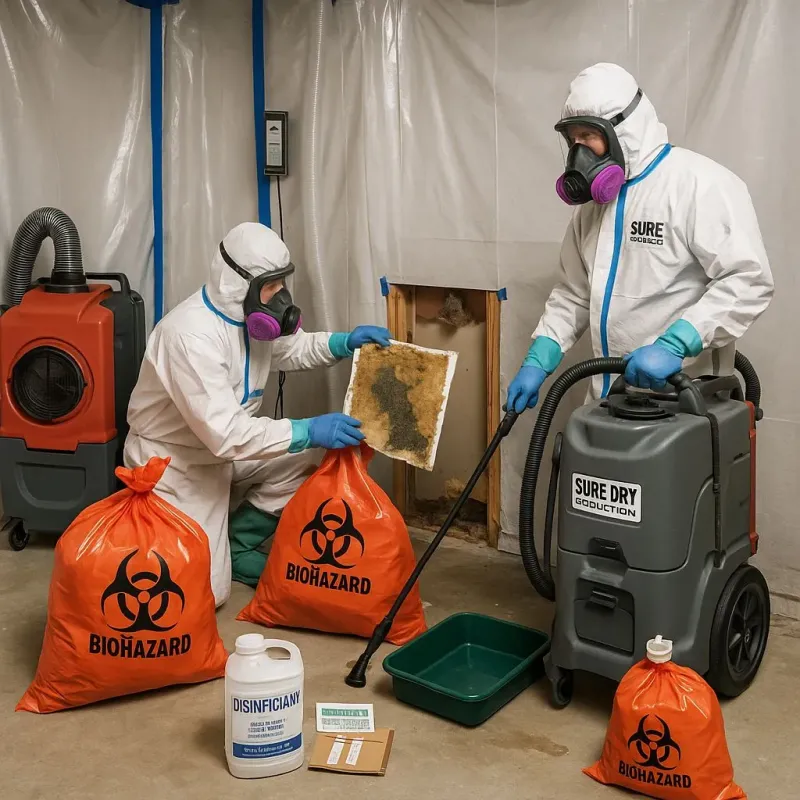 Contaminated Water Handling Protocols process in Loyal, WI